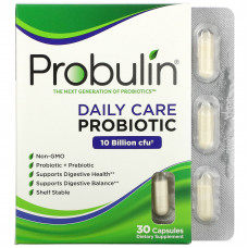 Probulin, Daily Care, пробиотик, 10 млрд КОЕ, 30 капсул