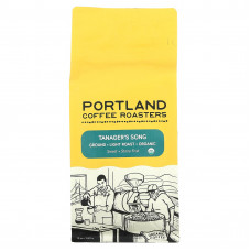Portland Coffee Roasters, Органический кофе, молотый, легкая обжарка, песня танагера, 340 г (12 унций)