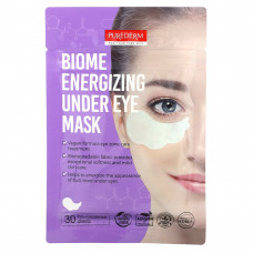 Purederm, Biome Energizing Under Eye Beauty Mask, увлажняющая маска для глаз, 30 шт.