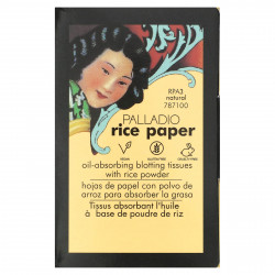Palladio, рисовая бумажная упаковка, впитывающие жир салфетки, натуральный RPA3, 40 шт.