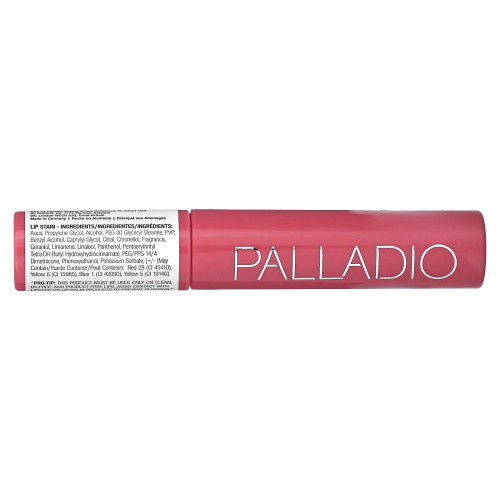 Palladio, краситель для губ, Pinky LIS01, 3 мл (0,11 жидк. унции)