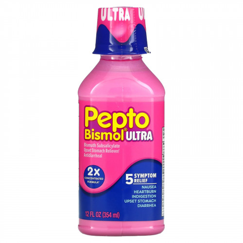 Pepto Bismol, Пепто бисмол ультра, 354 мл (12 жидк. Унций)