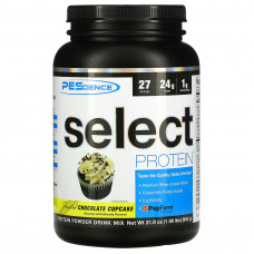 PEScience, Select Protein, шоколадный кекс с глазурью, 905 г (31,9 унции)