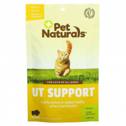 Pet Naturals, добавка для кошек, для поддержки здоровья мочевыводящих путей, 60 жевательных таблеток, 75 г (2,65 унции)