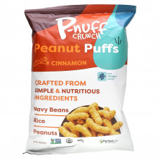 P-Nuff, Crunch, арахисовые колечки, корица, 113 г (4 унции)