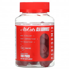 Performix, Ab Cuts, жевательные мармеладки с CLA, фруктовый пунш, 60 жевательных таблеток