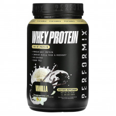 Performix, сывороточный протеин, со вкусом ванили, 900 г (1,98 фунта)
