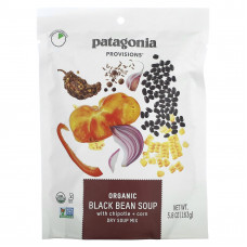 Patagonia Provisions, Органический суп из черной фасоли, с чипотле и кукурузой, 163 г (5,8 унции)
