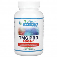 ProHealth Longevity, TMG Pro, 1000 мг, 120 таблеток