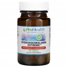 ProHealth Longevity, Hydroxocobalamin Extreme, 60 таблеток