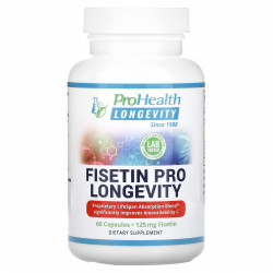 ProHealth Longevity, Fisetin Pro Longevity, 125 мг, 60 капсул