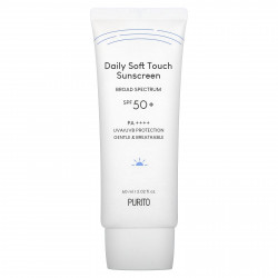 Purito, Daily Soft Touch, солнцезащитное средство, SPF 50+, PA ++++, 60 мл (2,02 жидк. Унции)