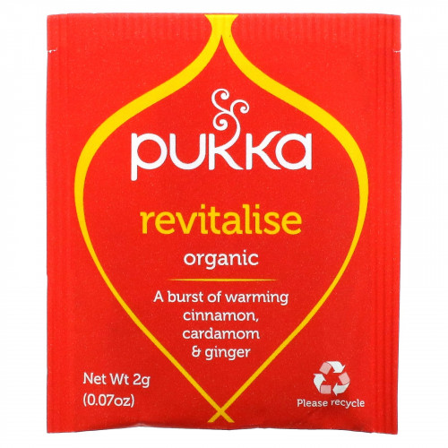 Pukka Herbs, Органический травяной чай, восстановление, 20 пакетиков, 40 г (1,41 унции) (Товар снят с продажи) 