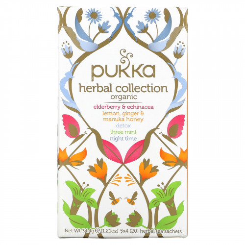 Pukka Herbs, Органический травяной чай, 20 пакетиков, 34,4 г (1,21 унции) (Товар снят с продажи) 