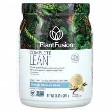 PlantFusion, Complete Lean, сливочные стручки ванили, 420 г (14,82 унции)
