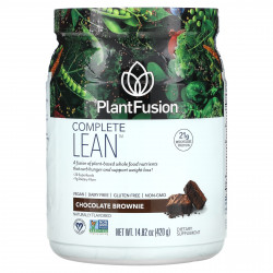 PlantFusion, Complete Lean, шоколадный брауни, 420 г (14,82 унции)