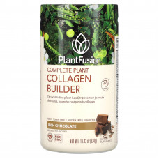 PlantFusion, Complete Plant Collagen Builder, насыщенный шоколад, 324 г (11,43 унции)