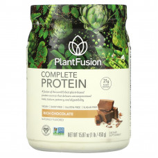 PlantFusion, Высококачественный шоколад, обогащенный полноценным белком, 1 ф. (450 г)