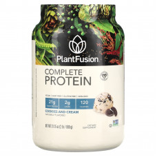 PlantFusion, Полноценный протеин, печенье и сливки, 900 г (2 фунта)