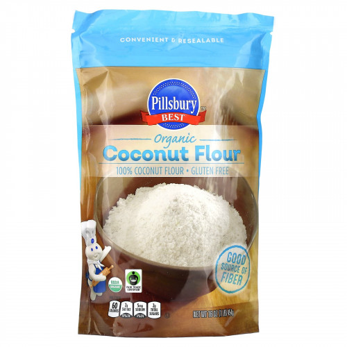 Pillsbury, Органическая кокосовая мука, 1 фунт (1 фунт)