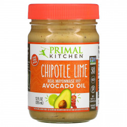 Primal Kitchen, Майонез Chipotle и лайм с маслом авокадо, 355 мл (12 жидк. Унций)