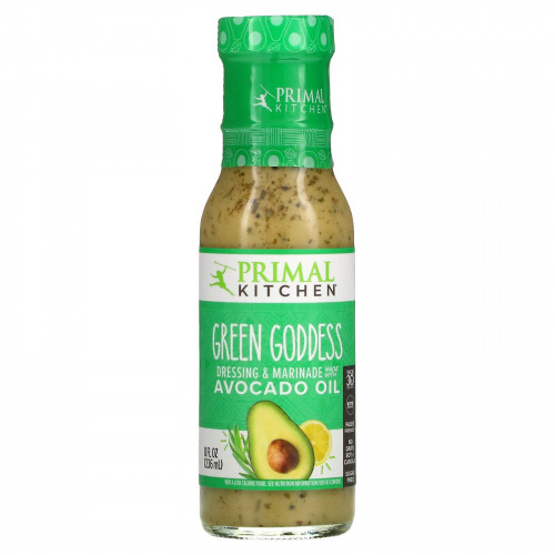 Primal Kitchen, заправка и маринад с маслом авокадо, «Зеленая богиня», 236 мл (8 жидк. унций)