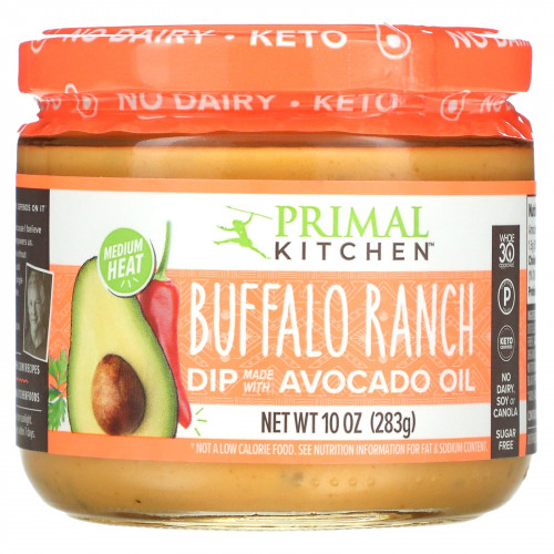 Primal Kitchen, Buffalo Ranch Dip, 283 г (10 унций)