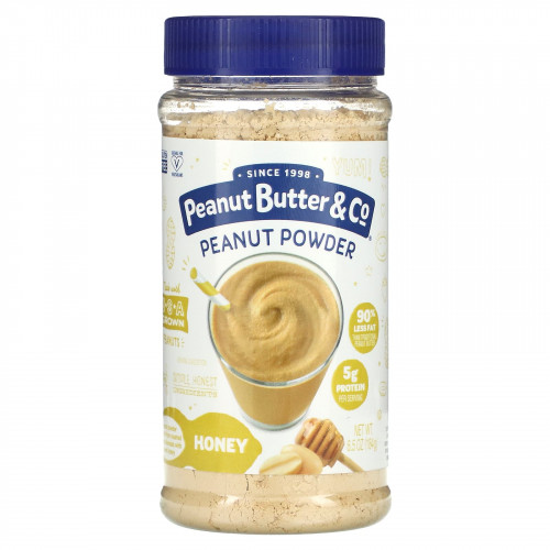 Peanut Butter & Co., Арахисовый порошок, мед, 6,5 унций (184 г)