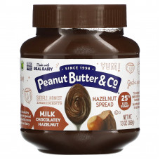 Peanut Butter & Co., Спред из фундука, молочный шоколад и фундук, 369 г (13 унций)