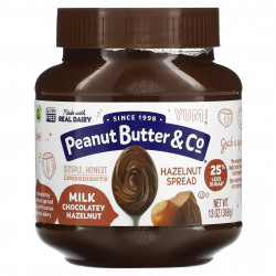 Peanut Butter & Co., Спред из фундука, молочный шоколад и фундук, 369 г (13 унций)