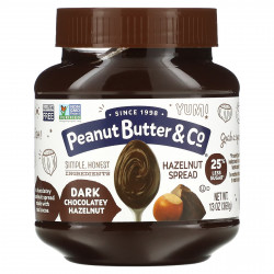 Peanut Butter & Co., Спред из фундука, темный шоколад и фундук, 369 г (13 унций)