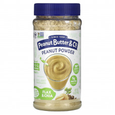 Peanut Butter & Co., Арахисовый порошок, лен и чиа, 184 г (6,5 унции)