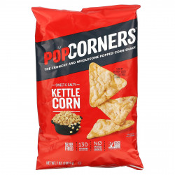 PopCorners, Чипсы, сладкая и соленая кукуруза, 198,4 г (7 унций)