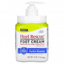 Profoot, Heel Rescue, превосходный увлажняющий крем для ног, без отдушек, 454 г (16 унций)