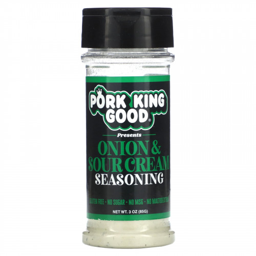 Pork King Good, Заправка из лука и сметаны, 85 г (3 унции)