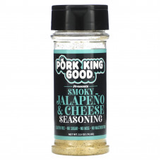 Pork King Good, Копченый халапеньо и сырная приправа, 70,8 г (2,5 унции)