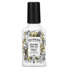 Poo-Pourri, Before-You-Go, спрей-освежитель для туалета, с цитрусовым ароматом, 118 мл (4 жидк. унции)