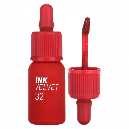 Peripera, Тинт для губ Ink Velvet, 32 красная фуксия, 4 г (0,14 унции)