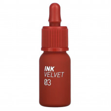 Peripera, Тинт для губ Ink Velvet, 03 Red Only, 4 г (0,14 унции)