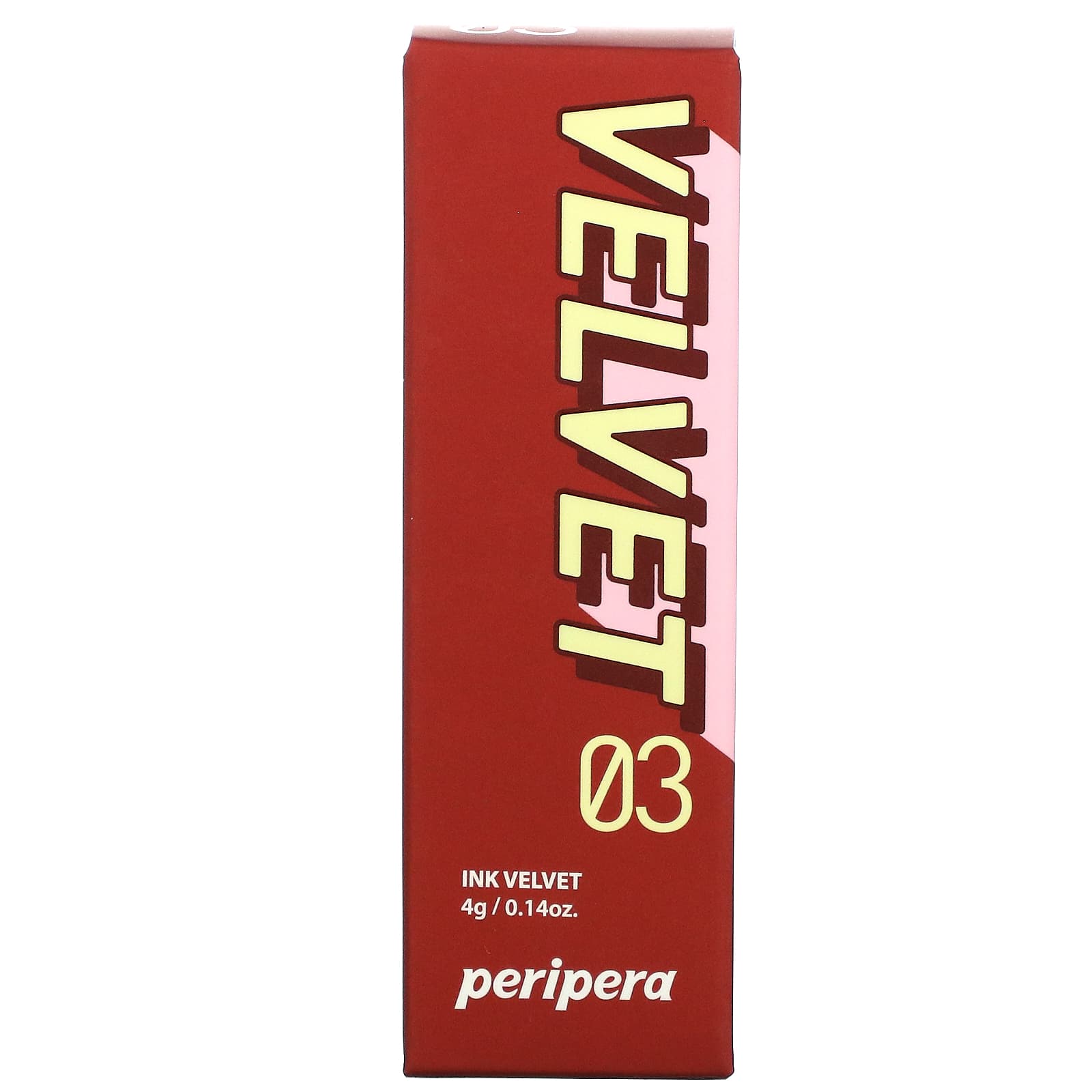 Peripera, Тинт для губ Ink Velvet, 03 Red Only, 4 г (0,14 унции)