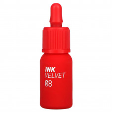 Peripera, Тинт для губ Ink Velvet, 08 Sellout Red, 4 г (0,14 унции)