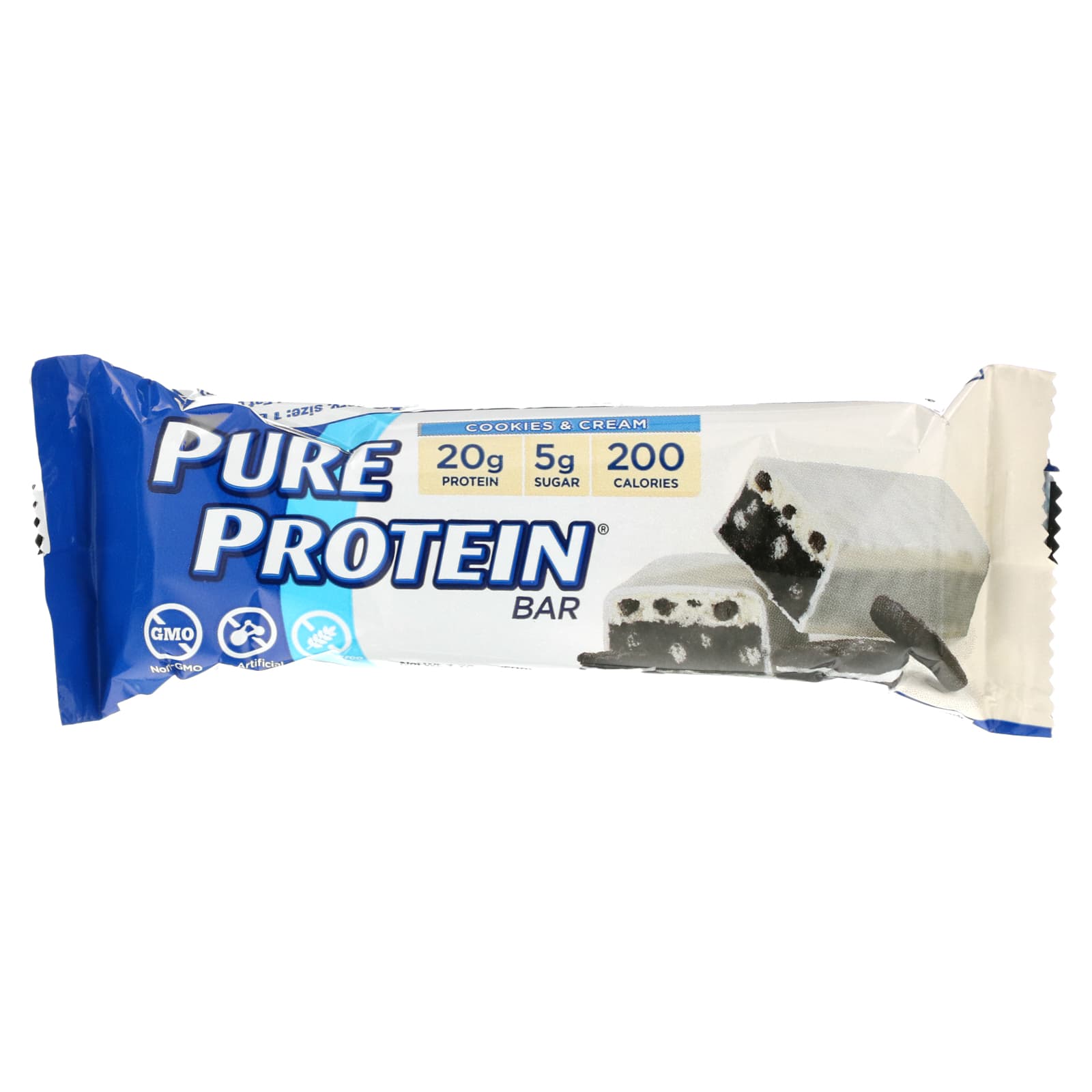 Pure Protein, Протеиновые батончики, печенье и крем, 6 батончиков, 50 г (1,76 унции) (Товар снят с продажи) 