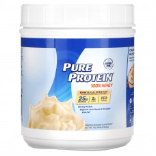 Pure Protein, 100% сывороточный протеин, со вкусом ванильного мороженого, 453 г (1 фунт) (Товар снят с продажи) 