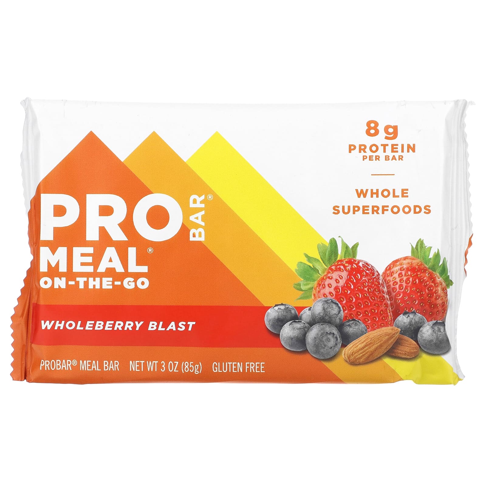 ProBar, Meal On the Go Bar, батончик со вкусом цельной ягоды, 12 батончиков по 85 г (3 унции)