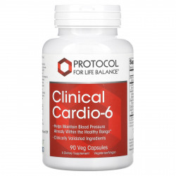 Protocol for Life Balance, Clinical Cardio-6, 90 растительных капсул