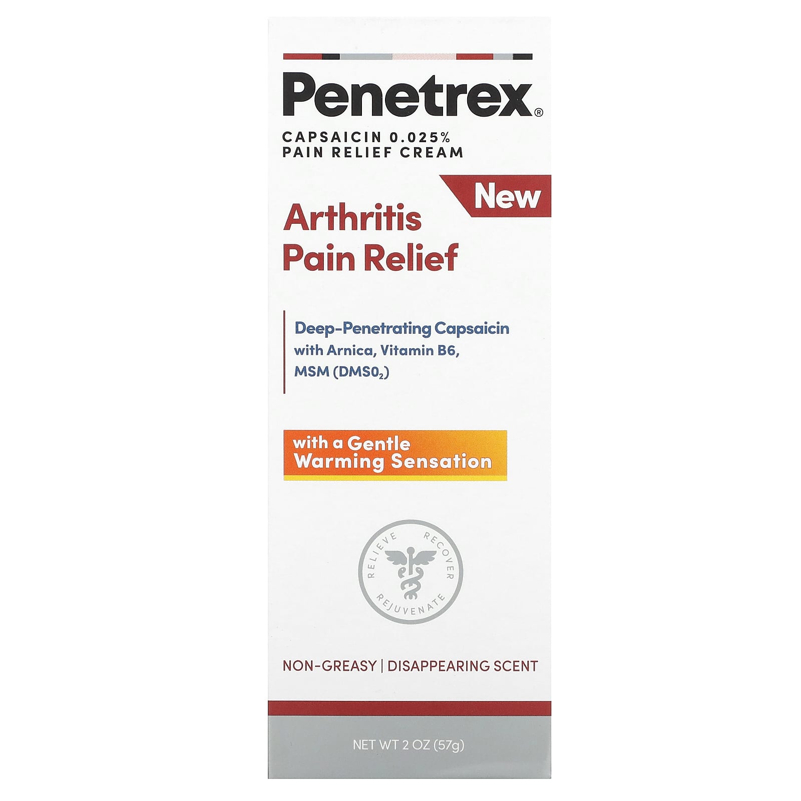 Penetrex, Artritis, обезболивающее, 57 г (2 унции)