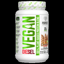 Perfect Sports, Vegan Diesel, смесь 100% растительных белков, шоколадное мороженое, 700 г (1,5 фунта)