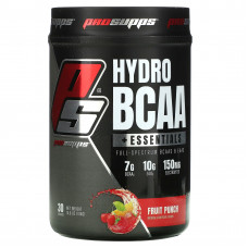 ProSupps, Hydro BCAA +Essentials, добавка с электролитами и аминокислотами, фруктовый пунш, 414 г (14,6 фунтов)