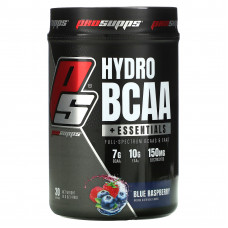 ProSupps, Hydro BCAA +Essentials, добавка с электролитами и аминокислотами, голубая малина, 414 г (14,6 унции)