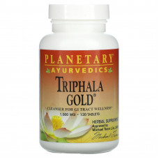 Planetary Herbals, Ayurvedics, Triphala Gold, 1000 мг, 120 таблеток